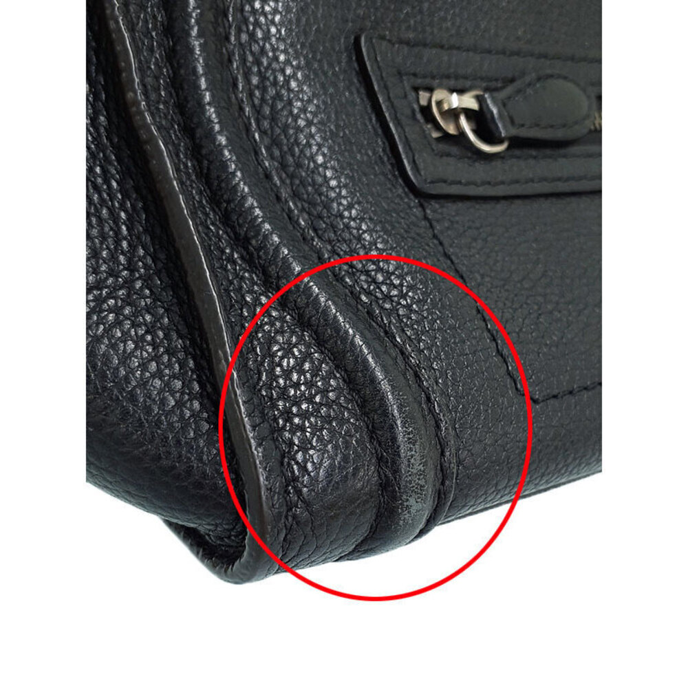 Celine Shopper Leather Shoulder Bag - Picture 7 of 9